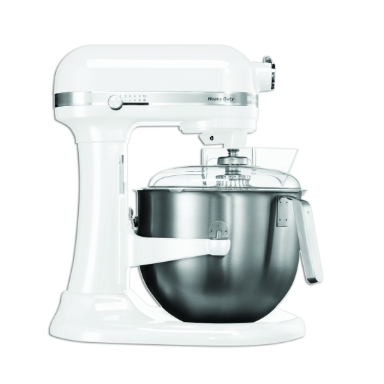 BATTEUR KITCHENAID 6.9 LITRES -Moteur 1.3 CH - BLANC